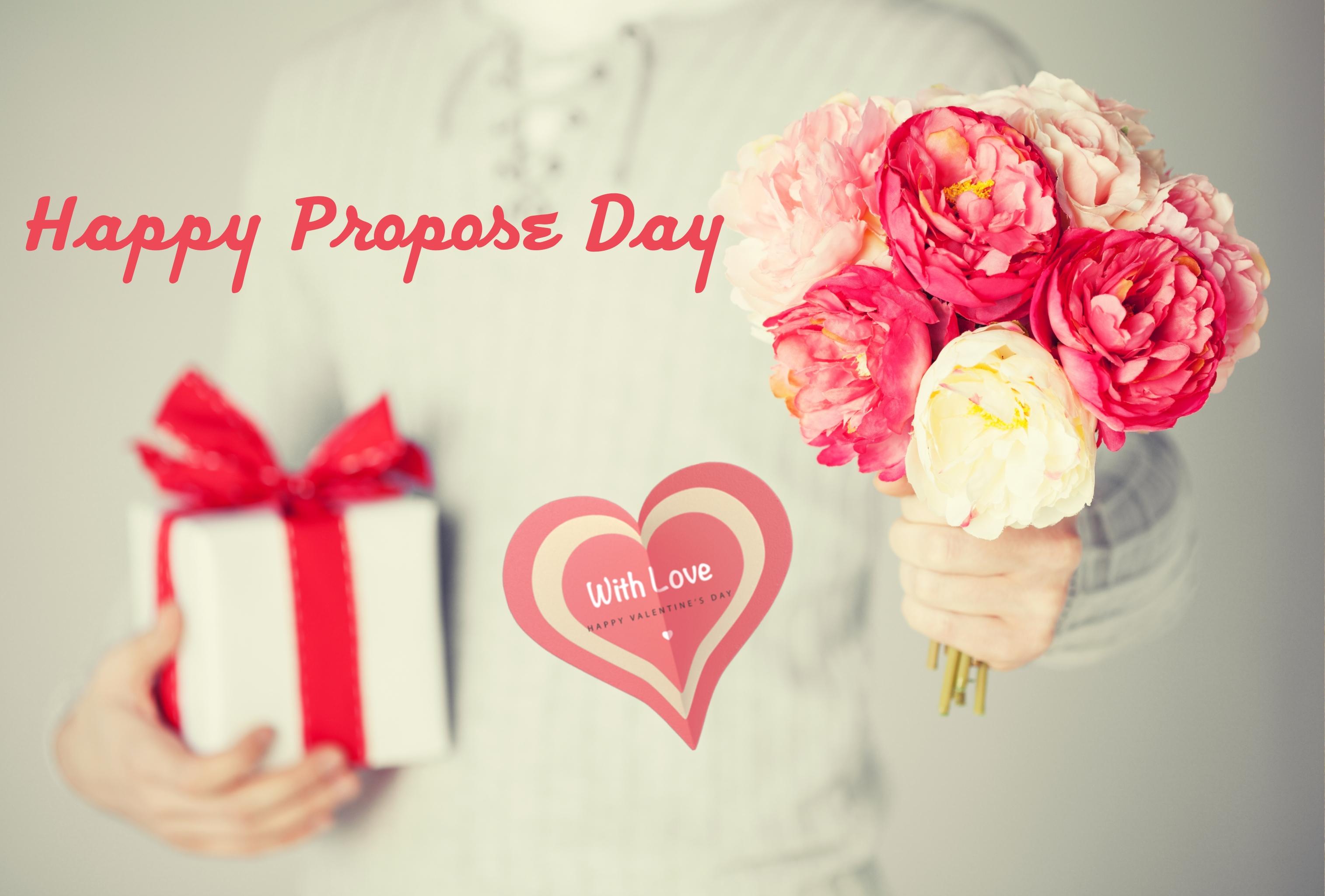 Propose Wallpaper - Full Hd Happy Propose Day , HD Wallpaper & Backgrounds