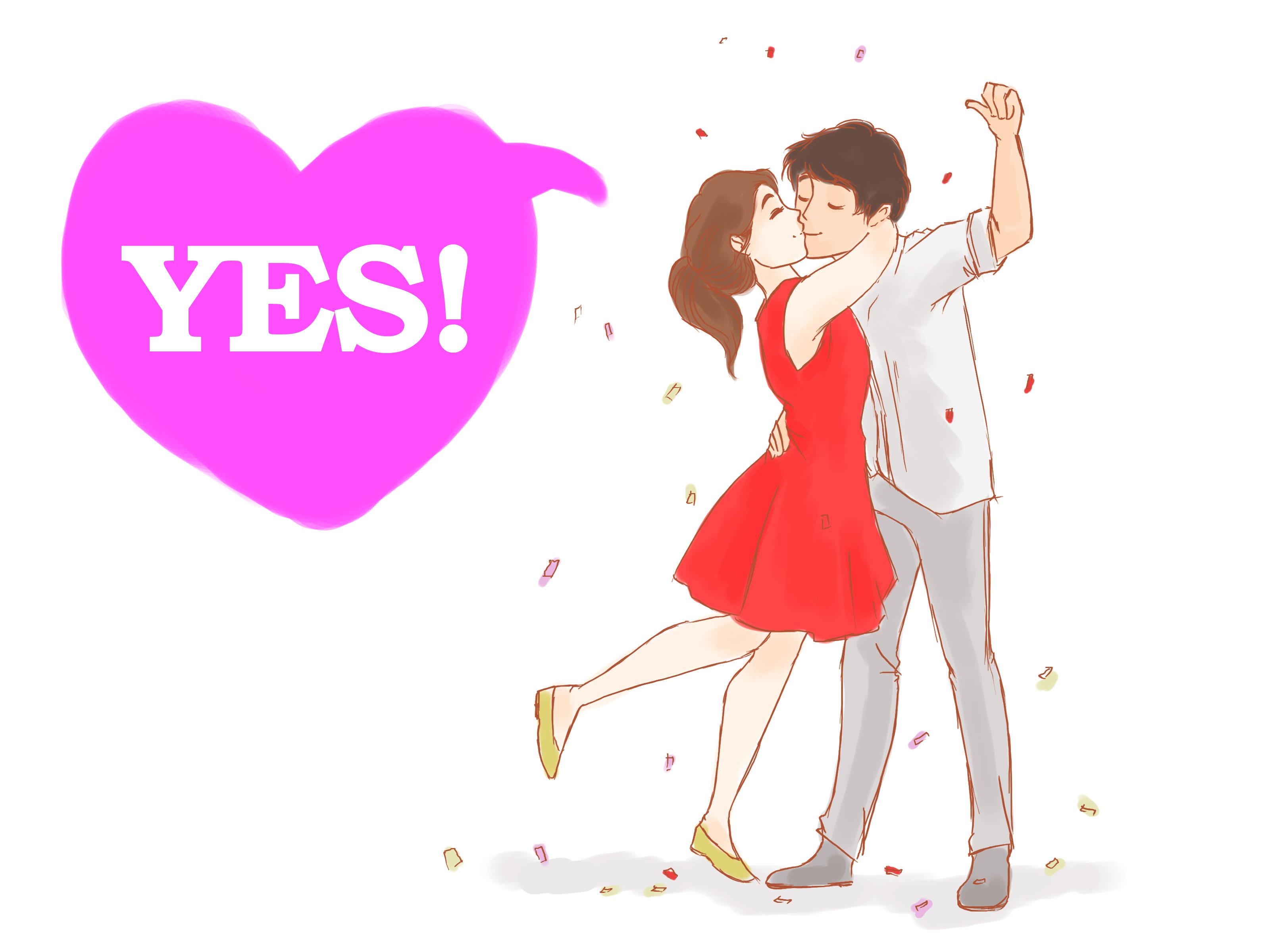 Download Yes Propose Day Images Wallpaper For Mobile - Girl Propose Day 2019 , HD Wallpaper & Backgrounds