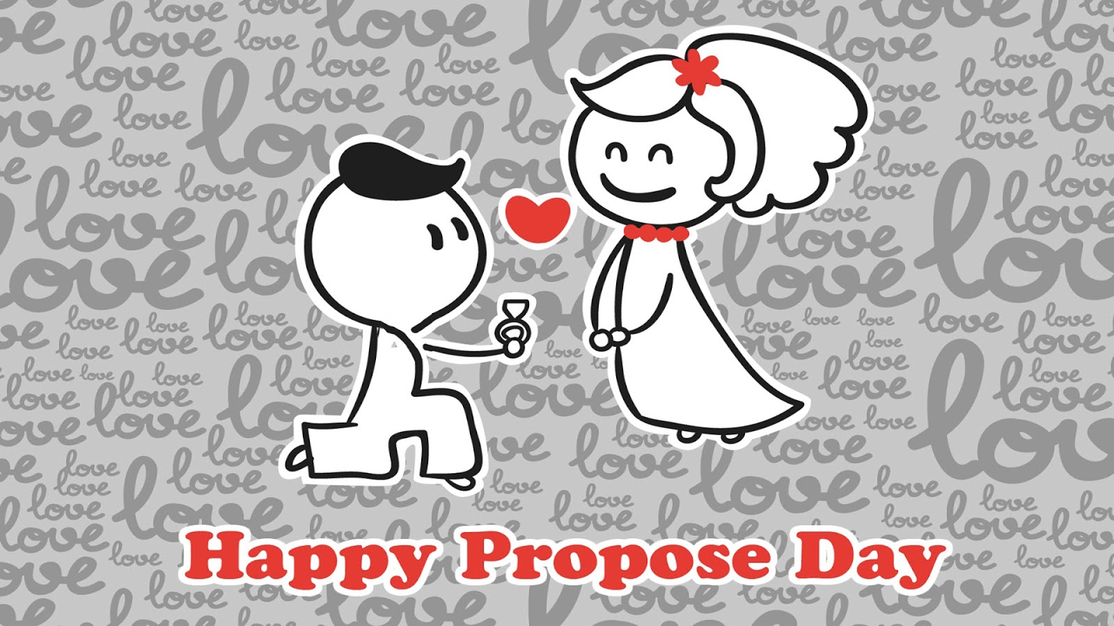 Happy Propose Day Hd Download Free 1080p Wallpaper - Propose Day Image Hd , HD Wallpaper & Backgrounds