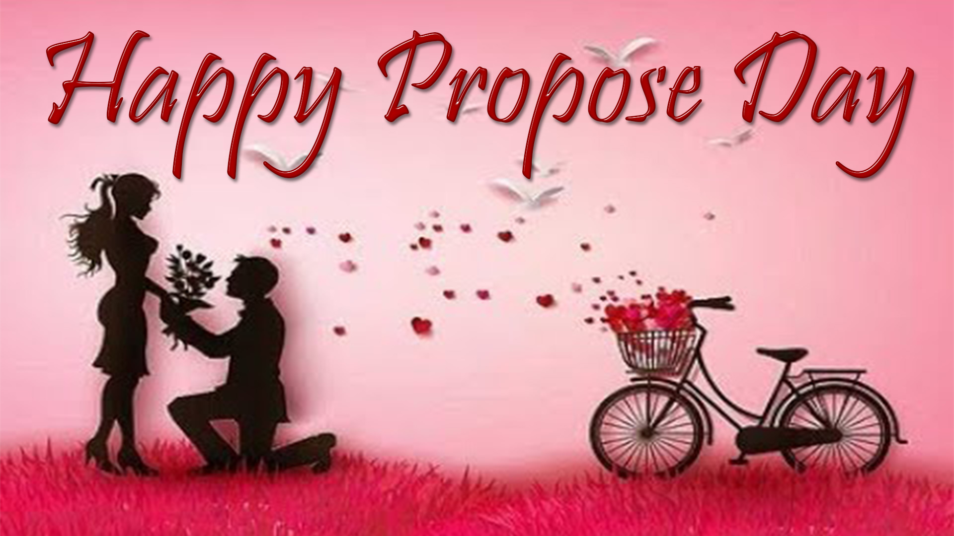 Happy Propose Day Image - Happy Rose Day K , HD Wallpaper & Backgrounds