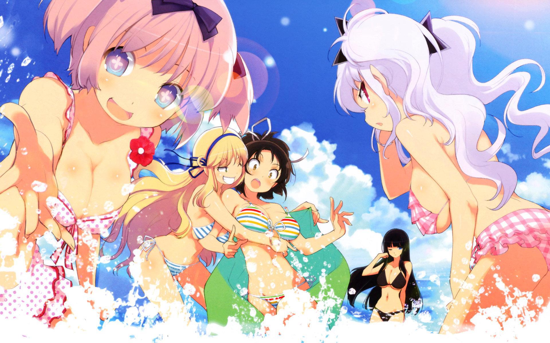 Would Make A Moe-ecchi Wallpaper - Senran Kagura Peach Beach Splash Uncensored , HD Wallpaper & Backgrounds