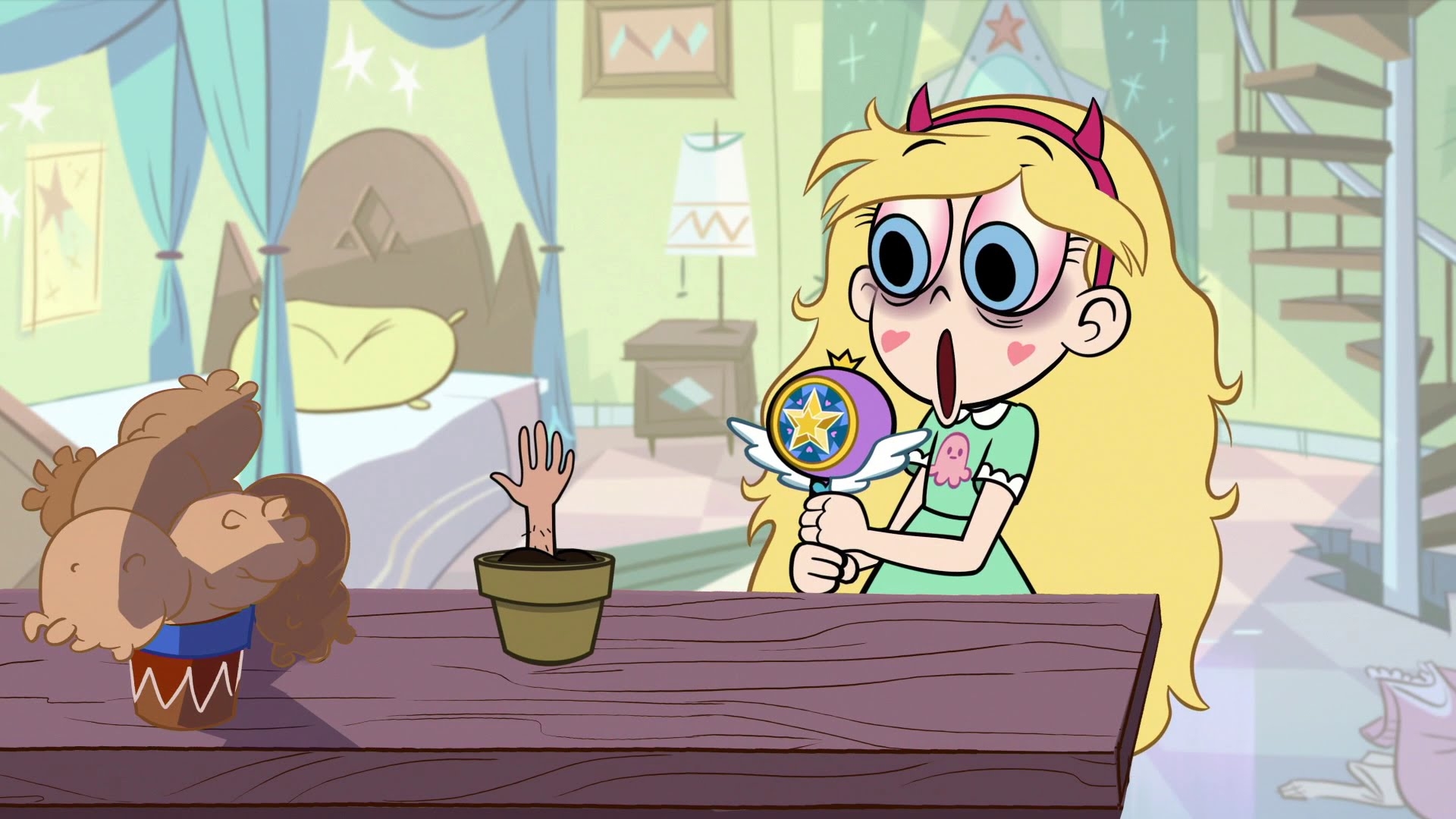 Dead Tired Star, - Star Vs The Forces Of Evil Scream , HD Wallpaper & Backgrounds