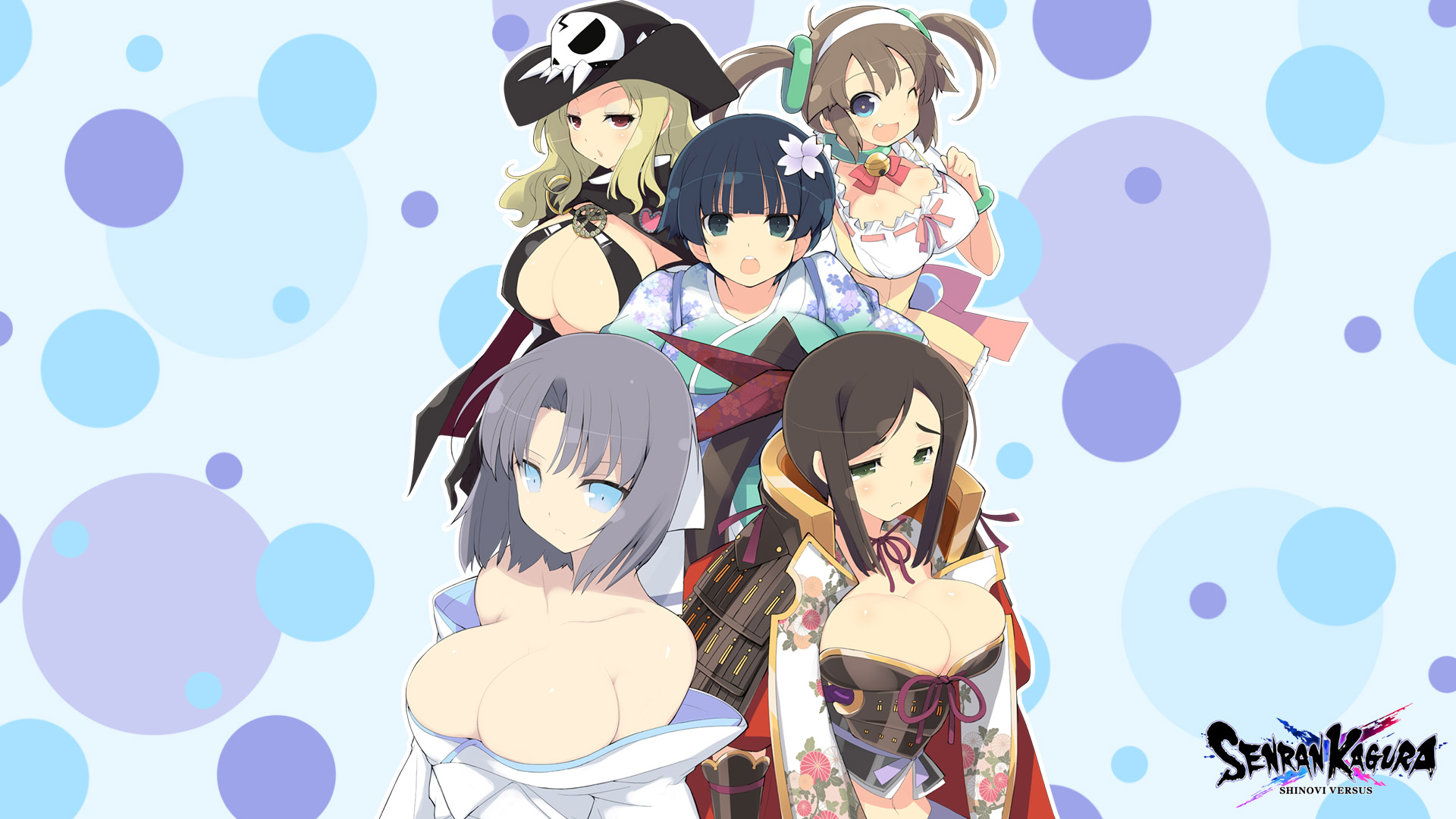 Wallpaper From Senran Kagura Shinovi Versus - 閃 亂 カグラ Shinovi Versus , HD Wallpaper & Backgrounds