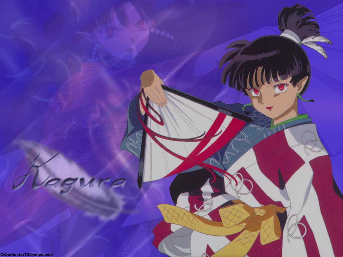 Kagura Images Kagura Wallpaper Hd Wallpaper And Background - Kagura Inuyasha Render , HD Wallpaper & Backgrounds