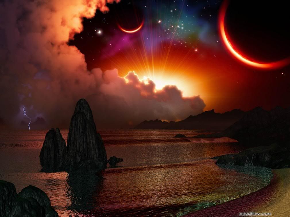 Free 3d Wallpaper Downloads And New Free Download Wall - Eclipse On The Beach , HD Wallpaper & Backgrounds