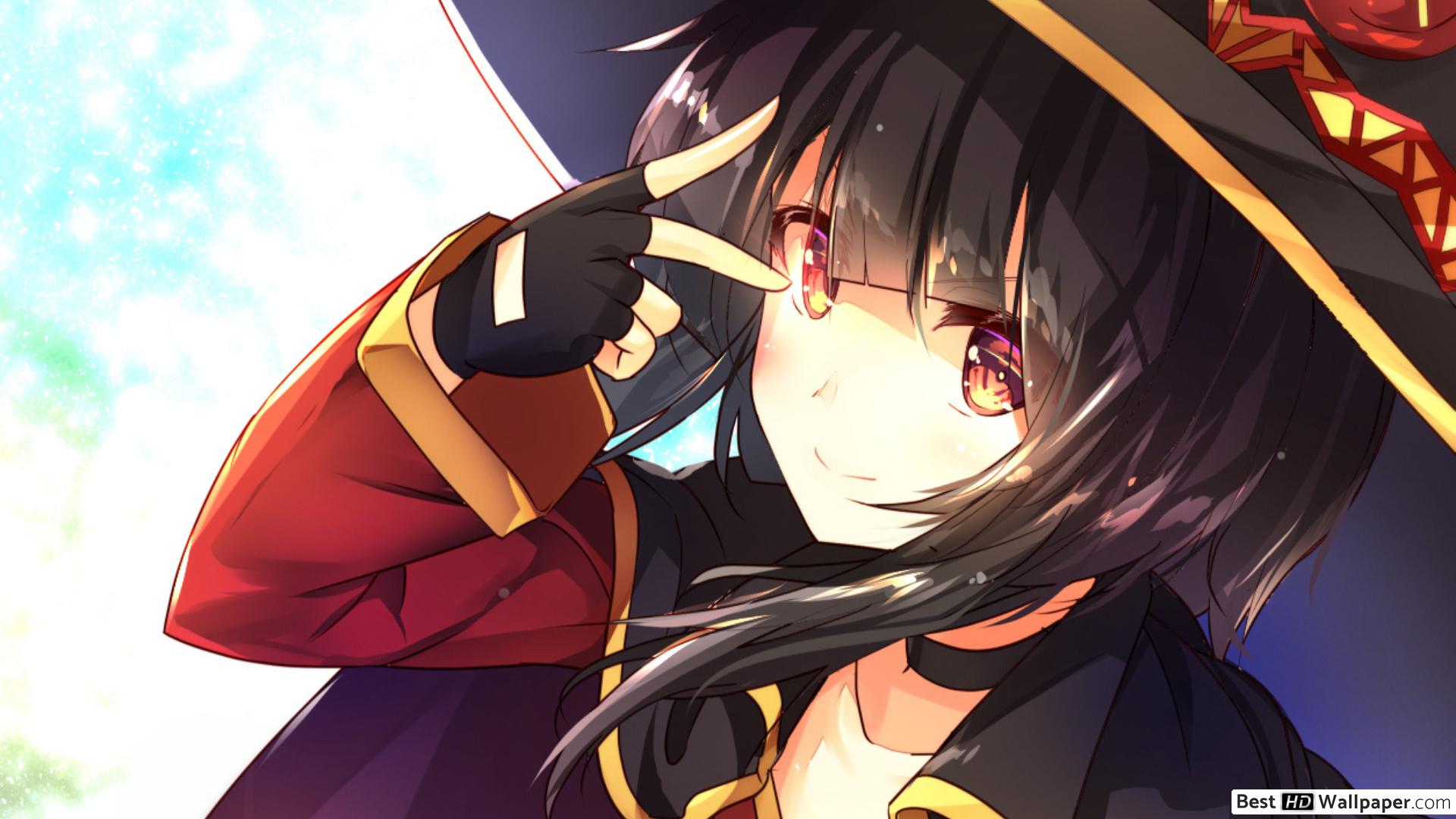 Description, Sizes - Konosuba Megumin 16 9 , HD Wallpaper & Backgrounds