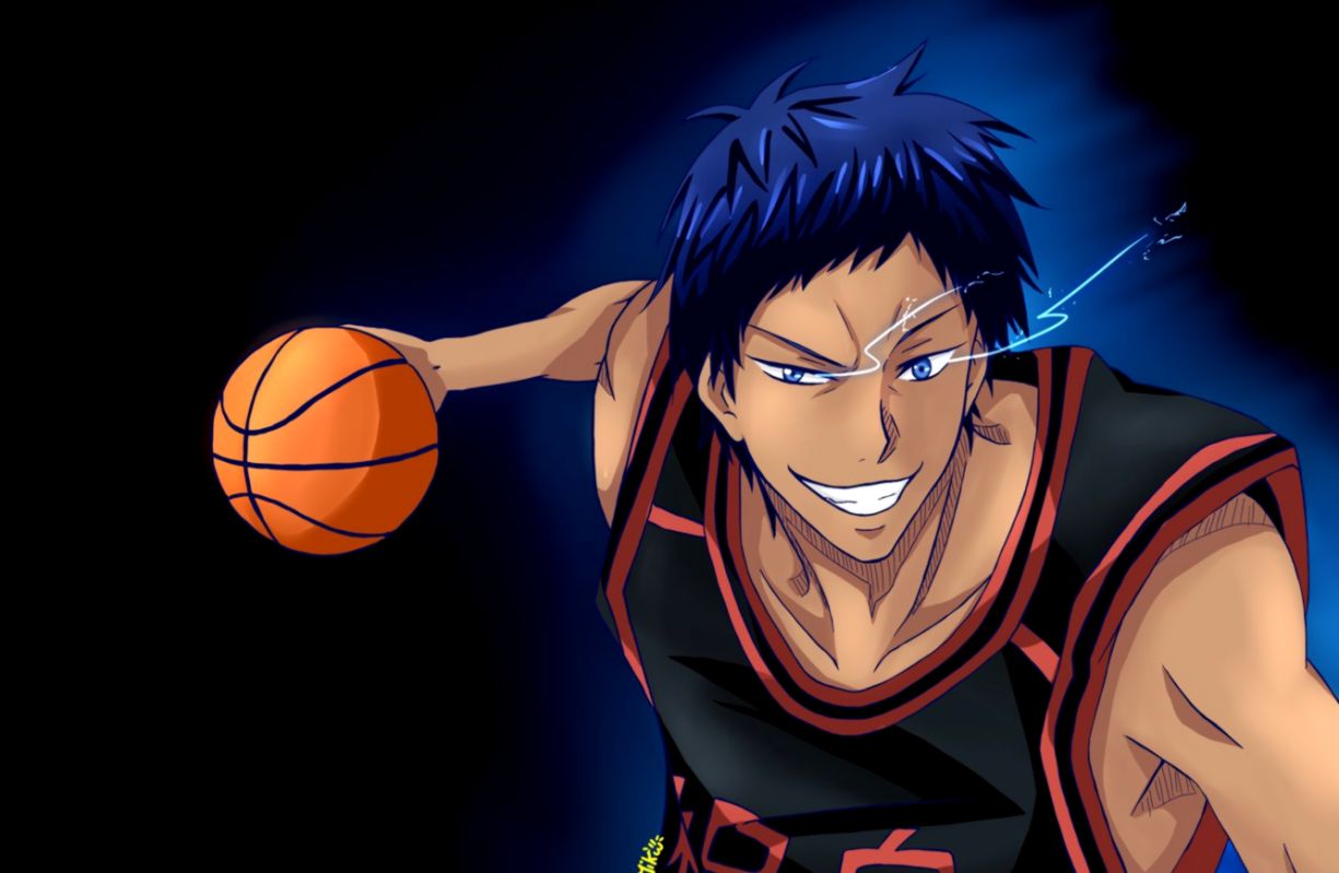 Wallpaper Smile Athlete Guy Basketball Player Aomine - Kuroko's Basket Aomine , HD Wallpaper & Backgrounds
