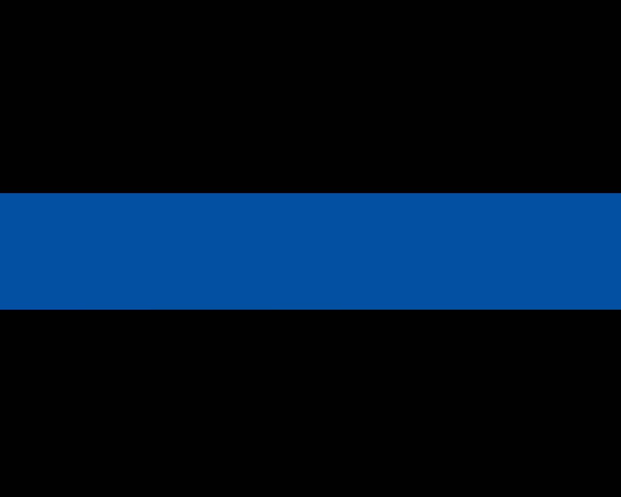 Thin Blue Line Flag Wallpaper On Wallpaperget - Blue Lives Matter Line , HD Wallpaper & Backgrounds