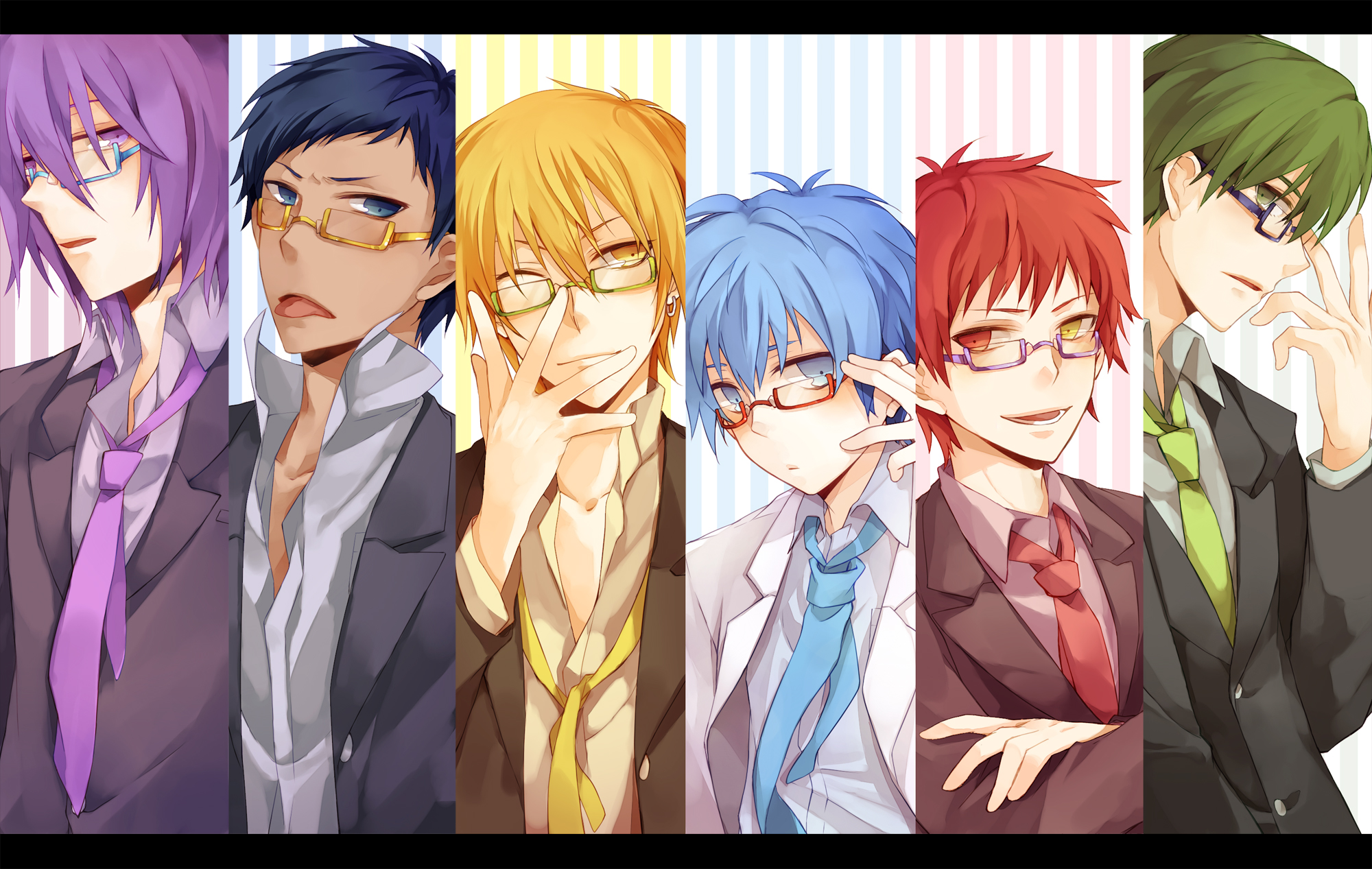 Hd Wallpaper - Midorima Murasakibara Akashi Aomine Kise , HD Wallpaper & Backgrounds