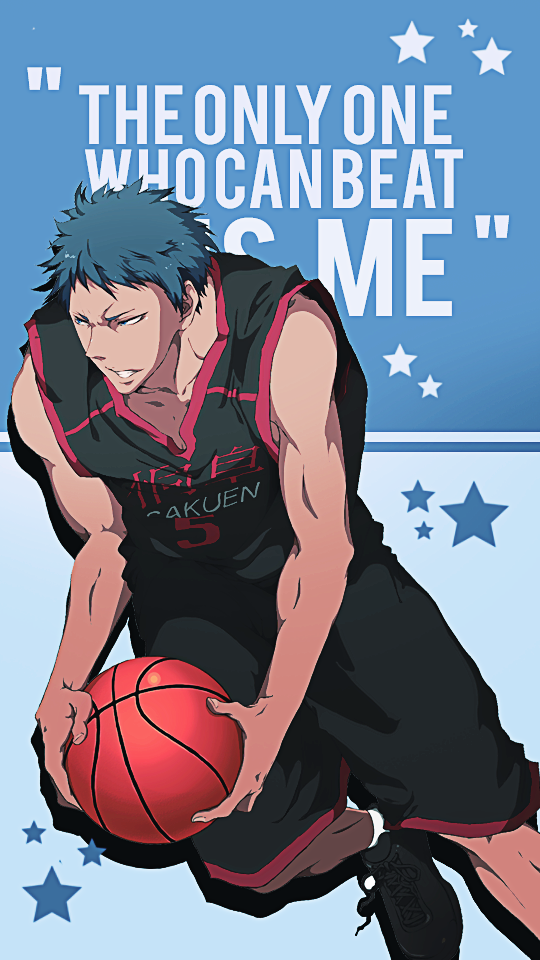 Aomine Daiki - Kuroko No Basket Aomine Png , HD Wallpaper & Backgrounds