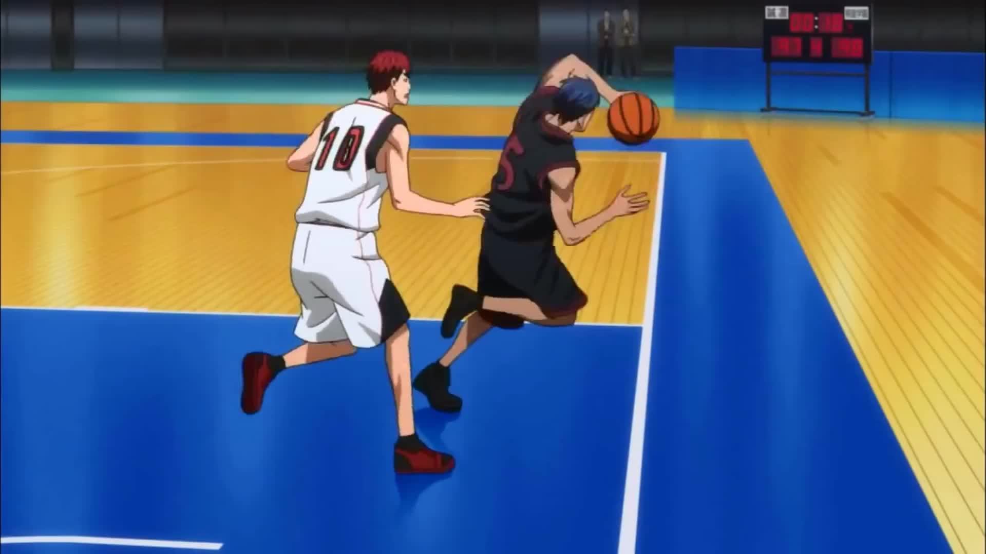 Aomine Daiki Best Formless Trick Shot Gif - Aomine Gif , HD Wallpaper & Backgrounds