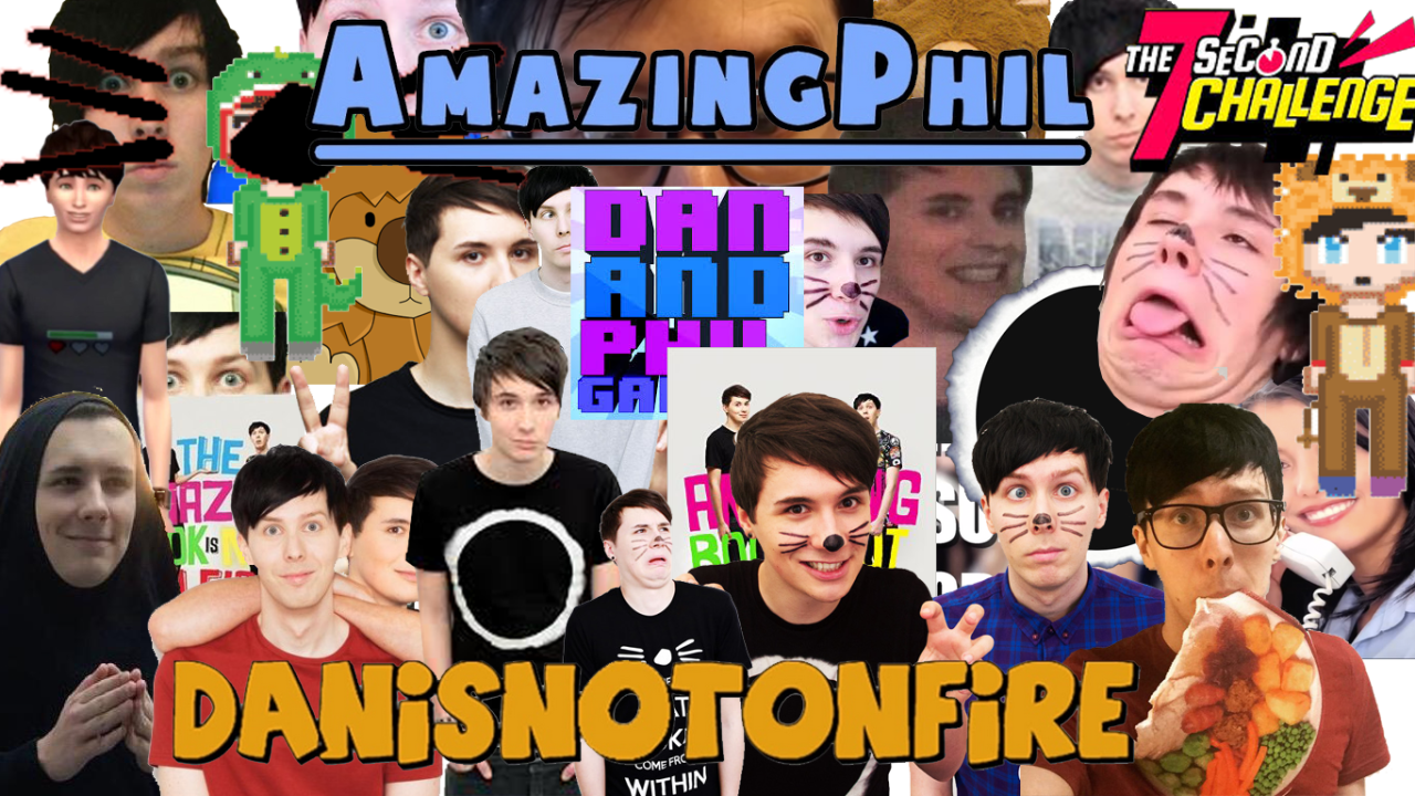 Dan And Phil - 7 Second Challenge , HD Wallpaper & Backgrounds