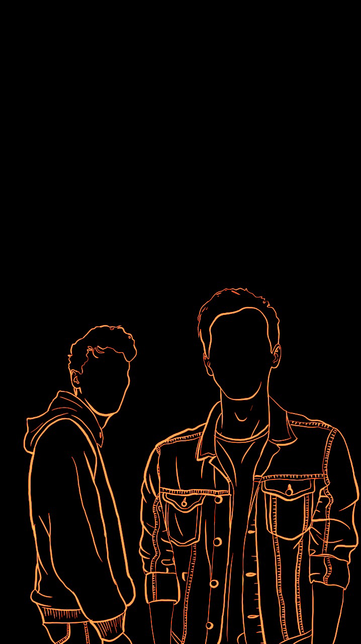 I Made Some Dan And Phil Lockscreans Hehe - Darkness , HD Wallpaper & Backgrounds