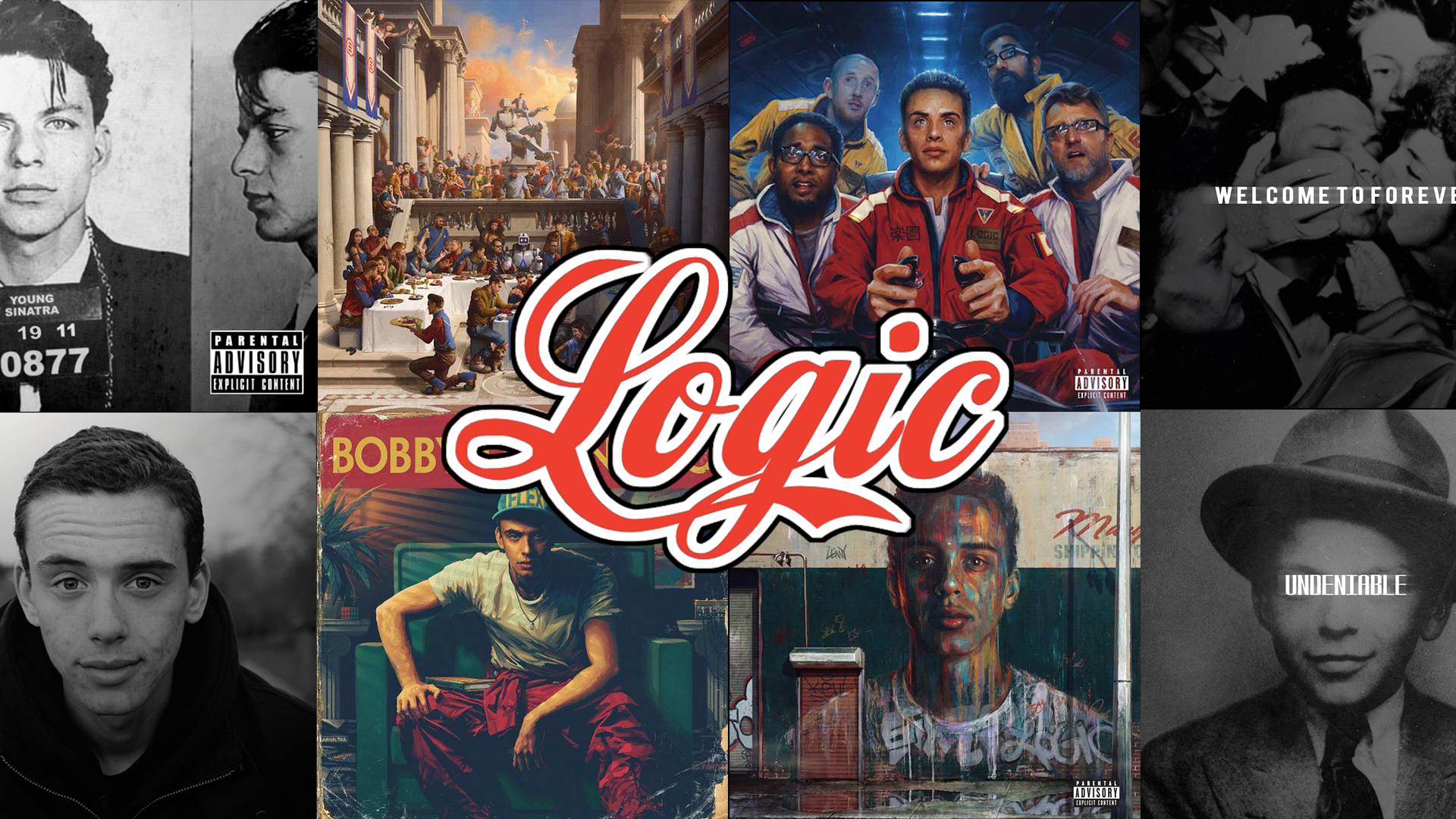 Logic - Ps4wallpapers - Com - Logic All Album Covers , HD Wallpaper & Backgrounds