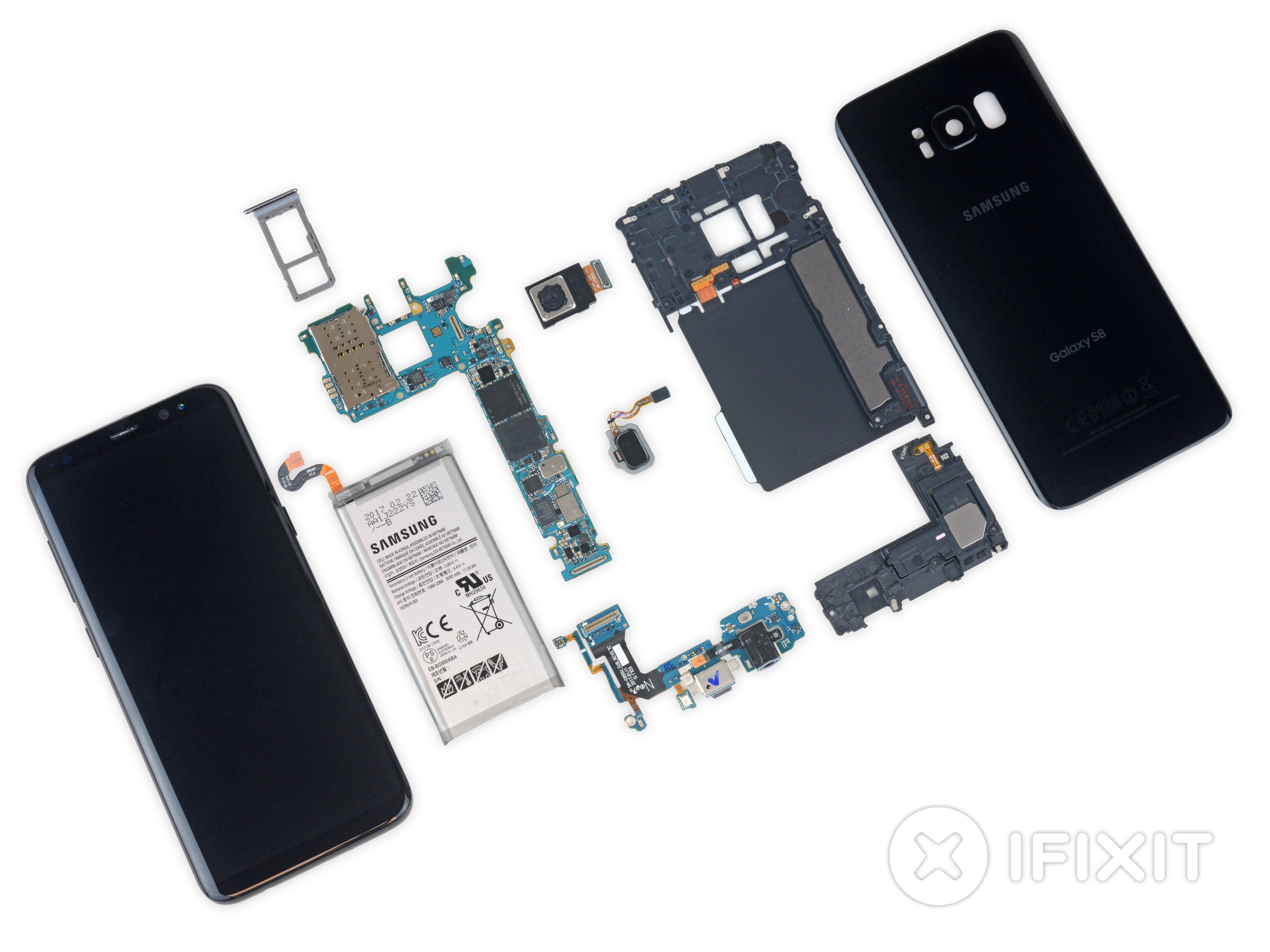 Samsung Galaxy S8 Teardown , HD Wallpaper & Backgrounds