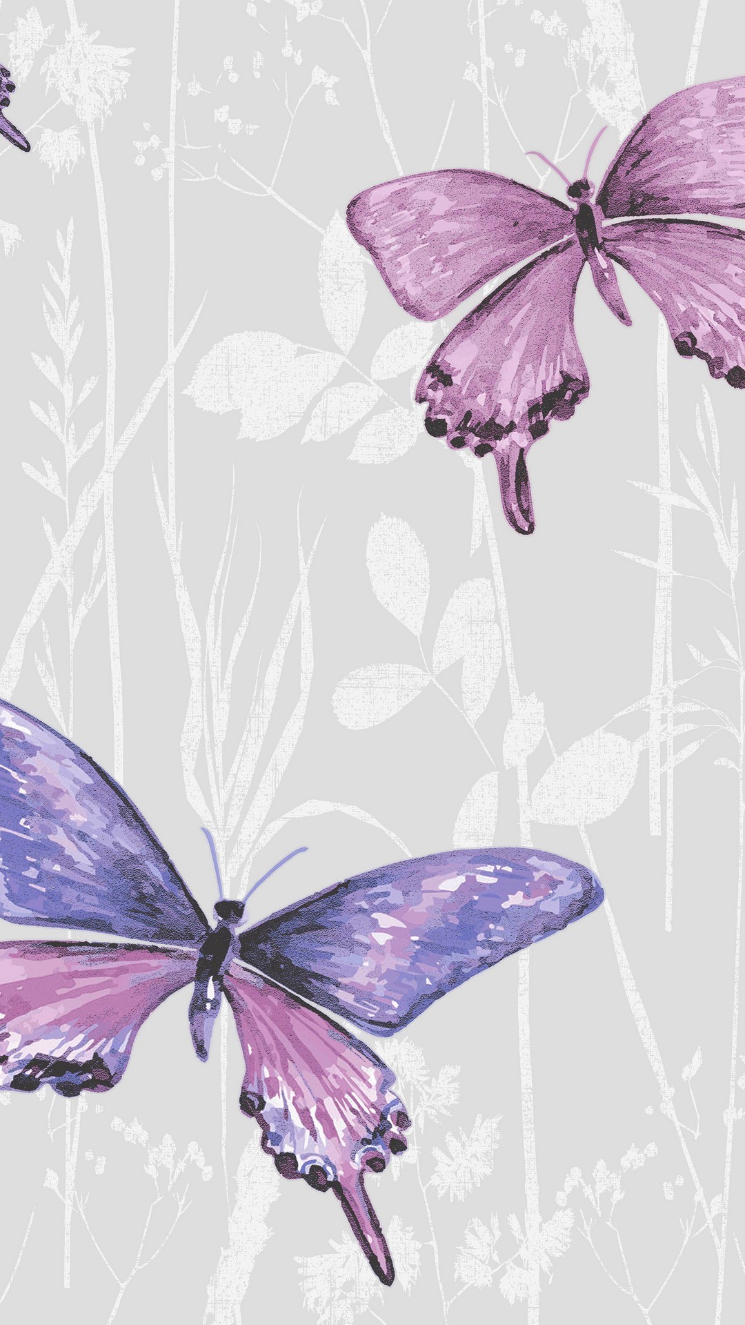 Start Download - Purple Butterfly , HD Wallpaper & Backgrounds