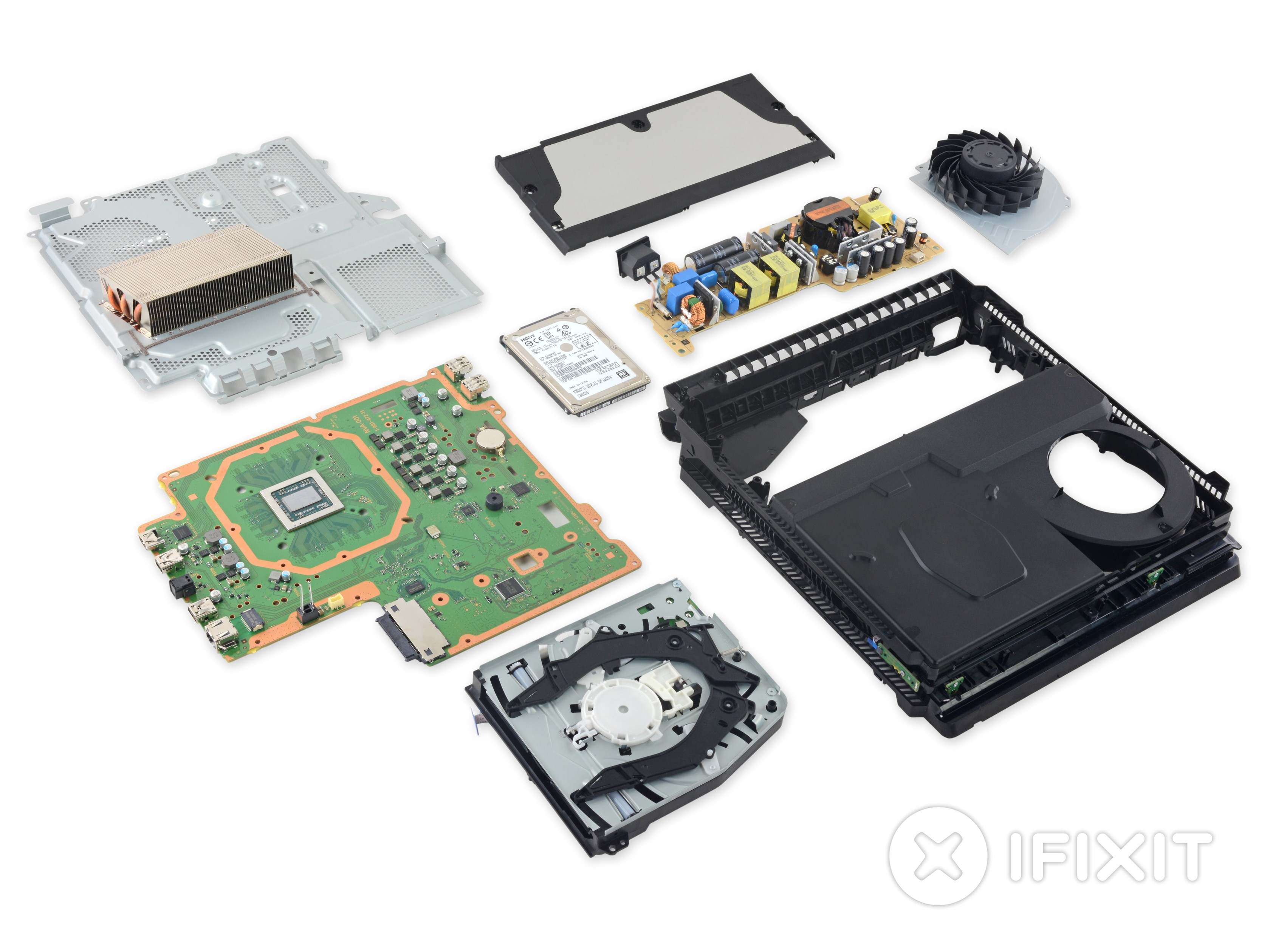 Intel Cpu Motherboard Internals Iphone 6 Wallpaper - Playstation 4 Pro Teardown , HD Wallpaper & Backgrounds