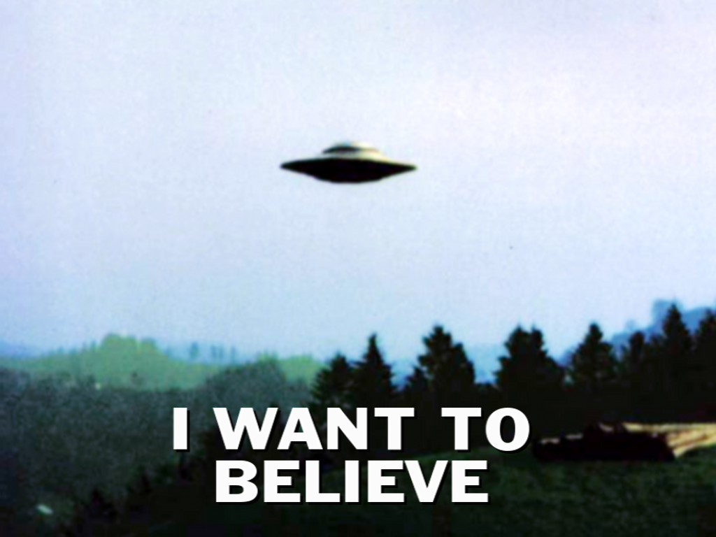 X-files - Aliens I Want To Believe , HD Wallpaper & Backgrounds