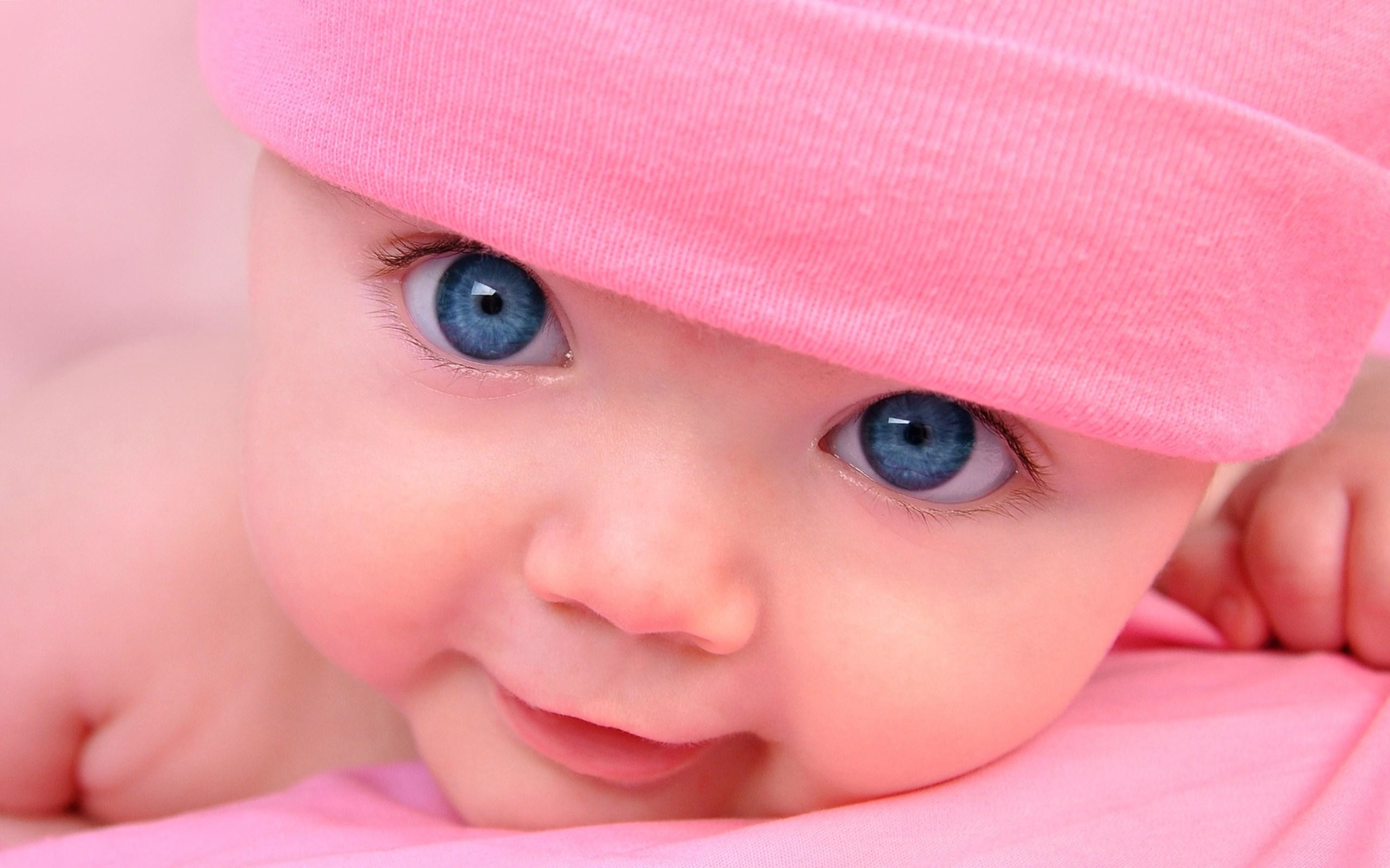 Cute Baby Hd Wallpaper Backgrounds 3d - Blue Eye Cute Baby , HD Wallpaper & Backgrounds