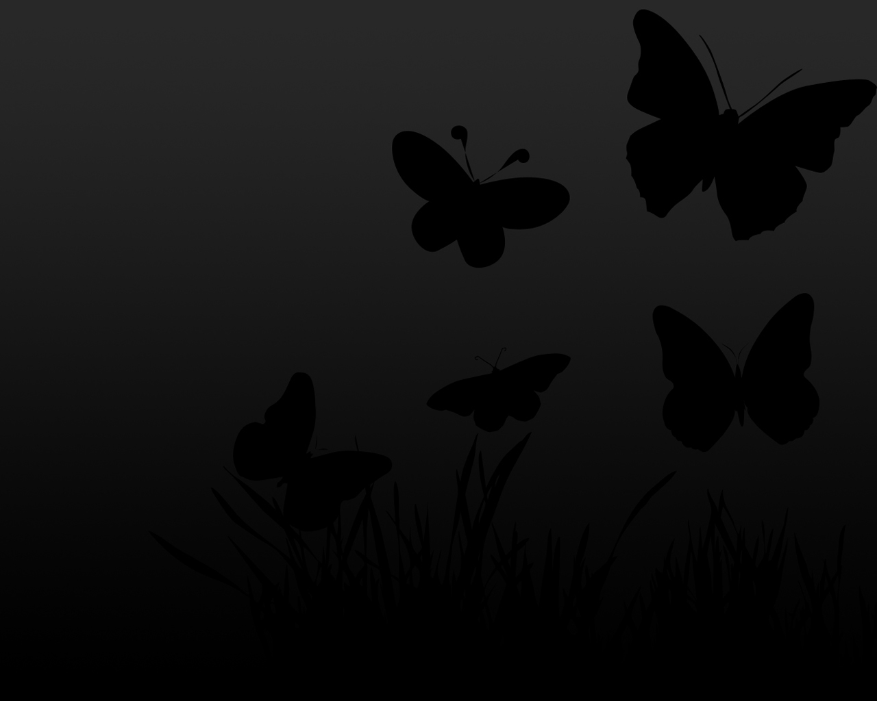 Black Butterfly Wallpaper - Butterflies Wallpaper Black And White , HD Wallpaper & Backgrounds