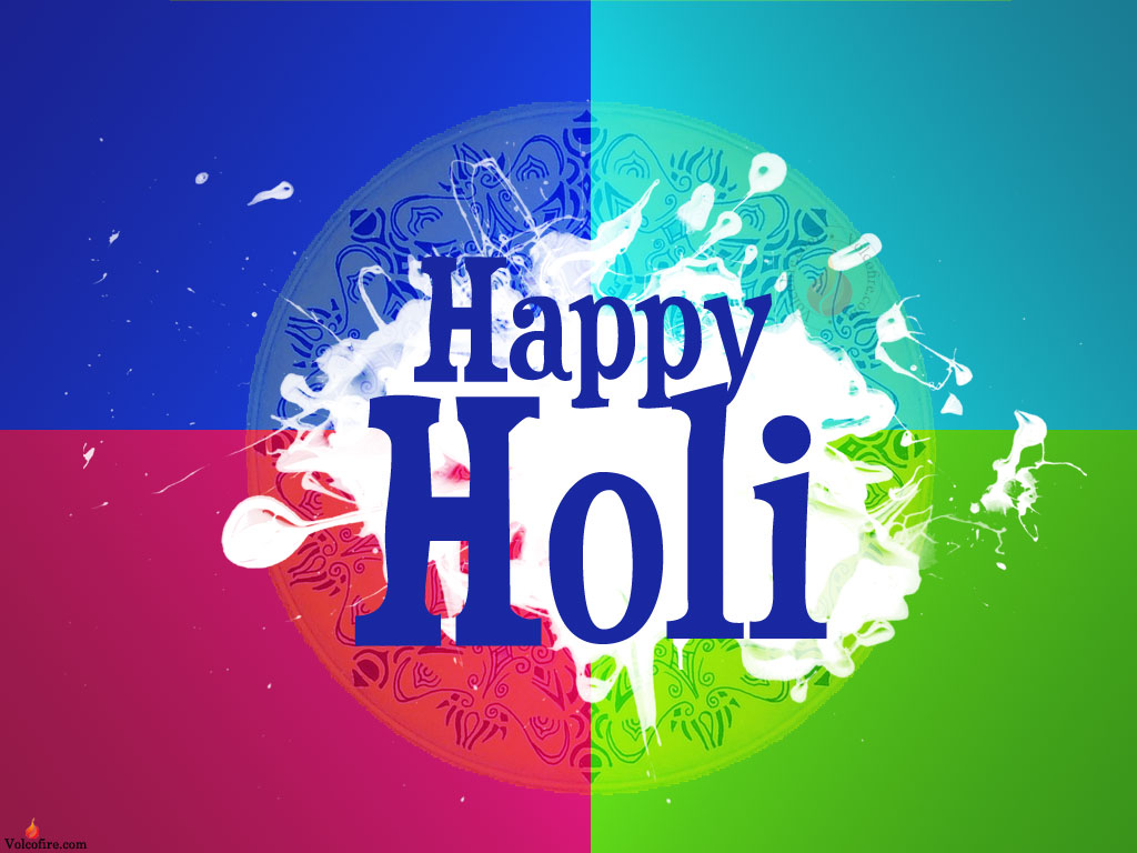 Happy Holi Status - Holi Wishes Images Hd , HD Wallpaper & Backgrounds