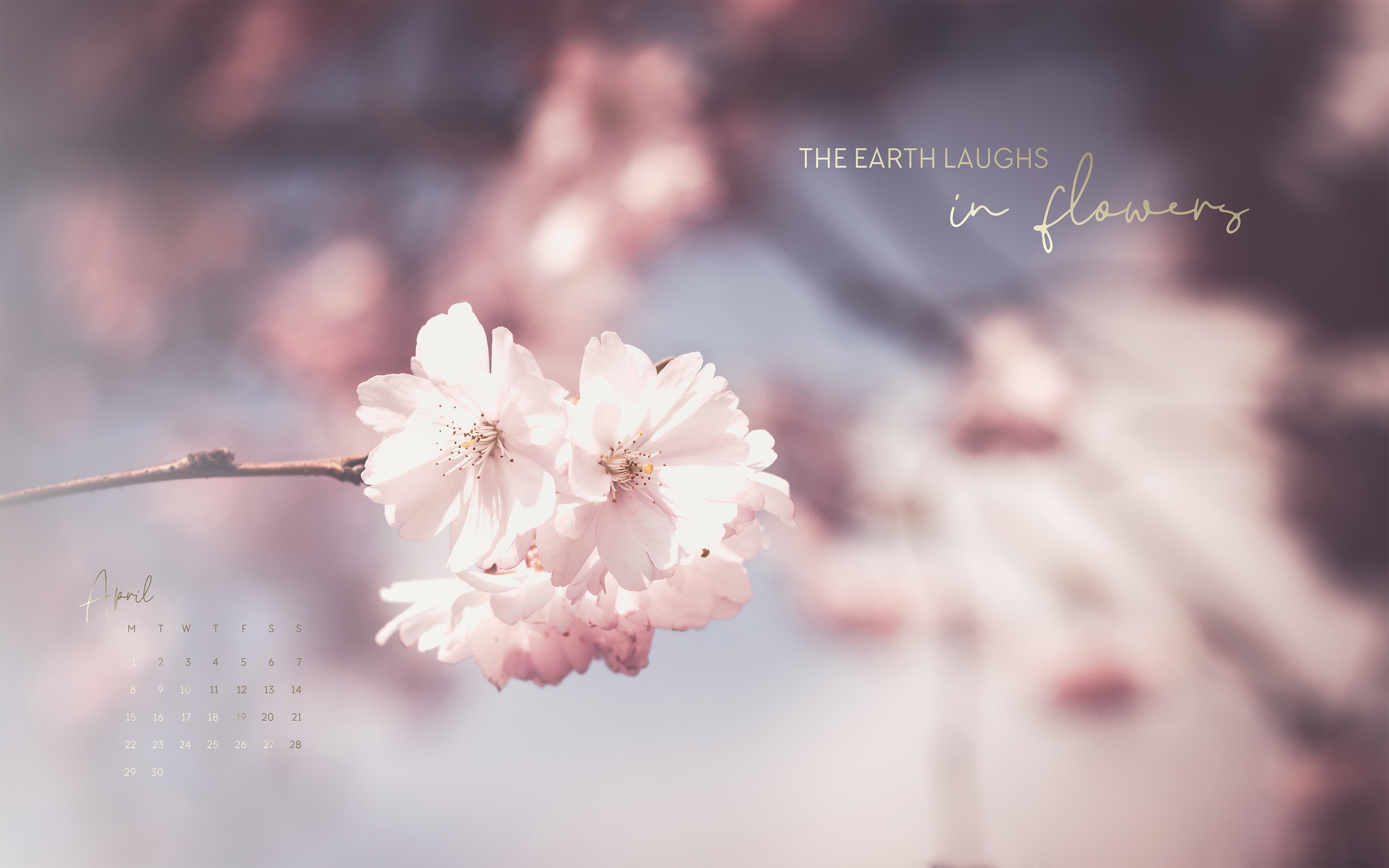 Wallpaper April Desktop - We Are The Easter People And Alleluia , HD Wallpaper & Backgrounds