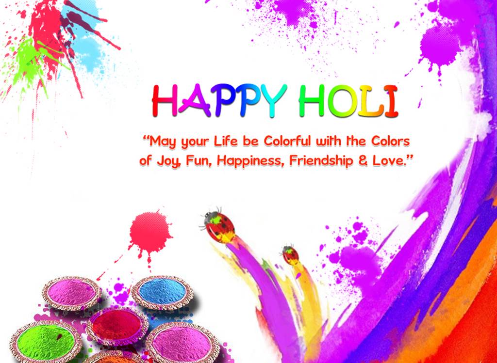 Advance Holi 2018 Images - Happy Holi Quotes In English , HD Wallpaper & Backgrounds