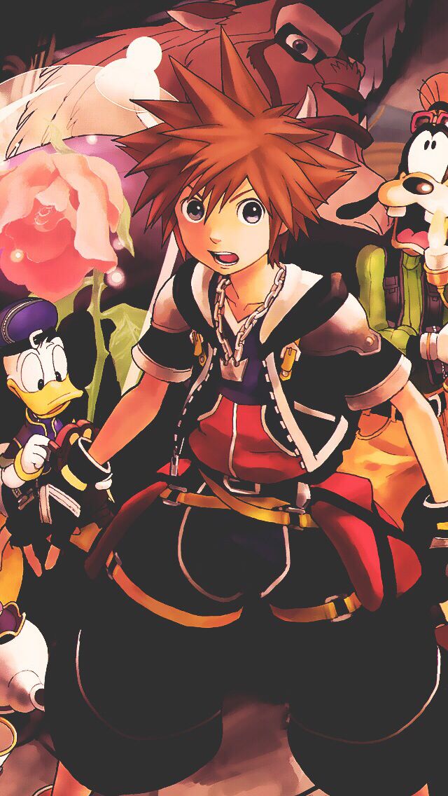 Kingdom Hearts Iphone Wallpaper Sora Donald And Goofy Kingdom Hearts Fanart Hd Wallpaper Backgrounds Download