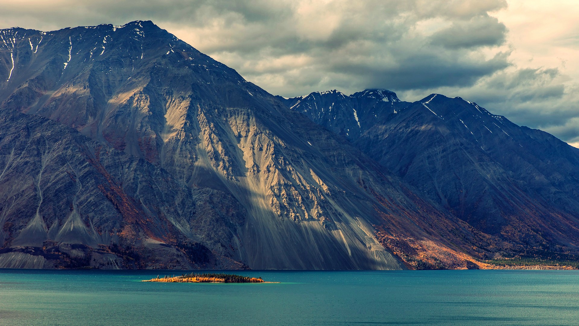 Mountain Sea Sky Desktop , HD Wallpaper & Backgrounds