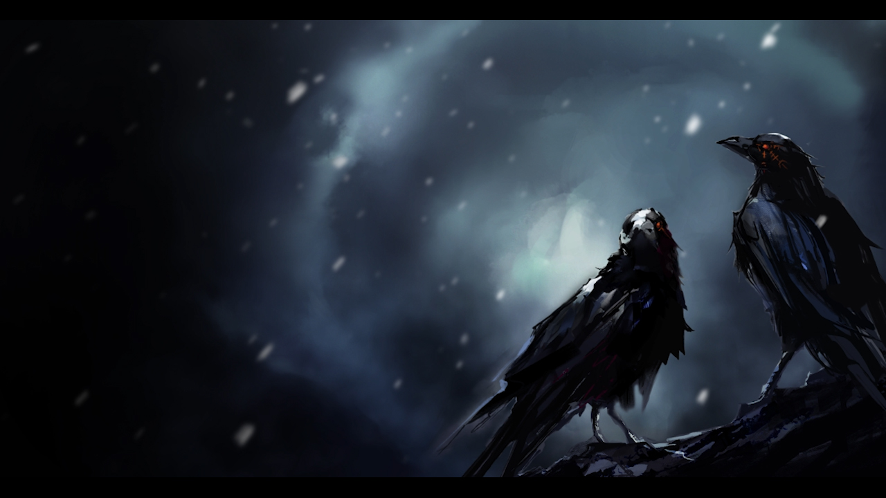 Raven Animated Background , HD Wallpaper & Backgrounds