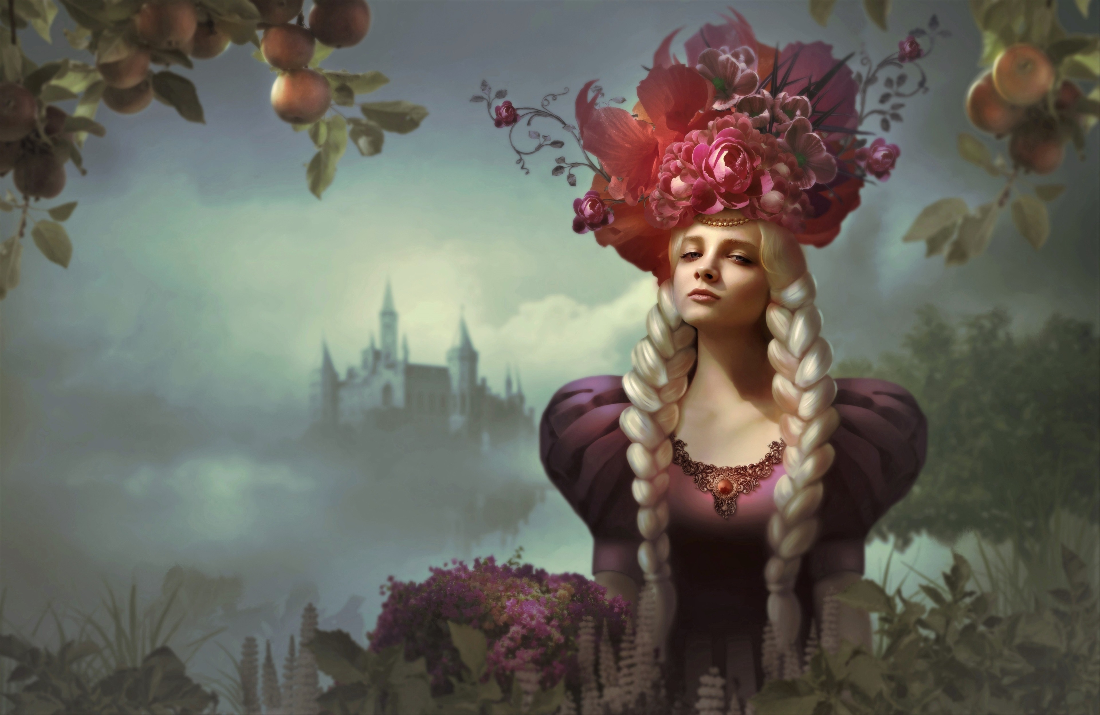 Fantasy Queen Plant , HD Wallpaper & Backgrounds