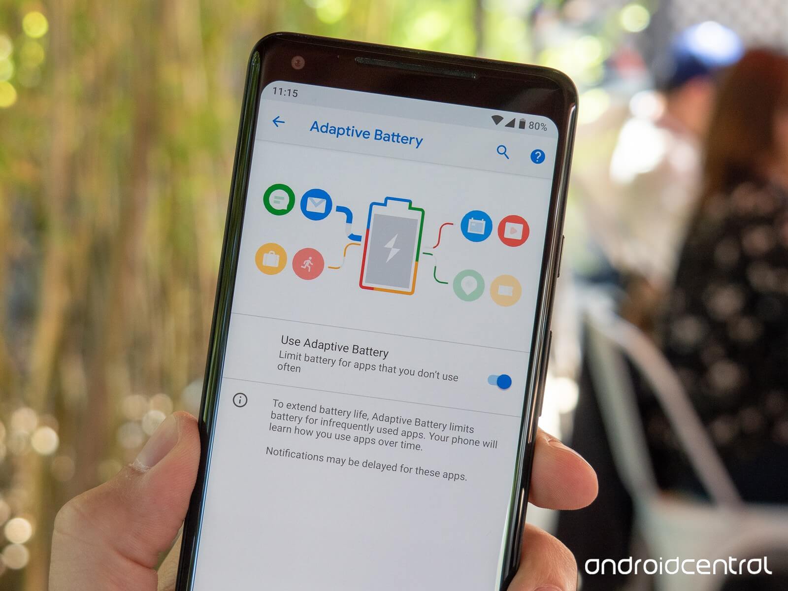 Adaptive Battery Android P , HD Wallpaper & Backgrounds