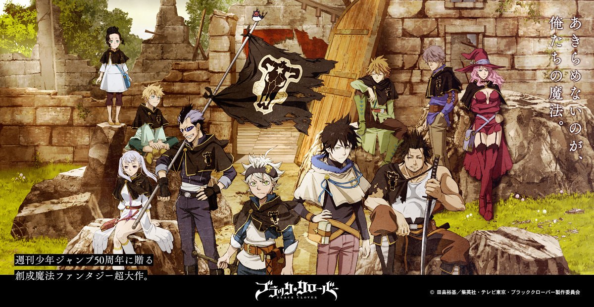 Anime Like Black Clover , HD Wallpaper & Backgrounds