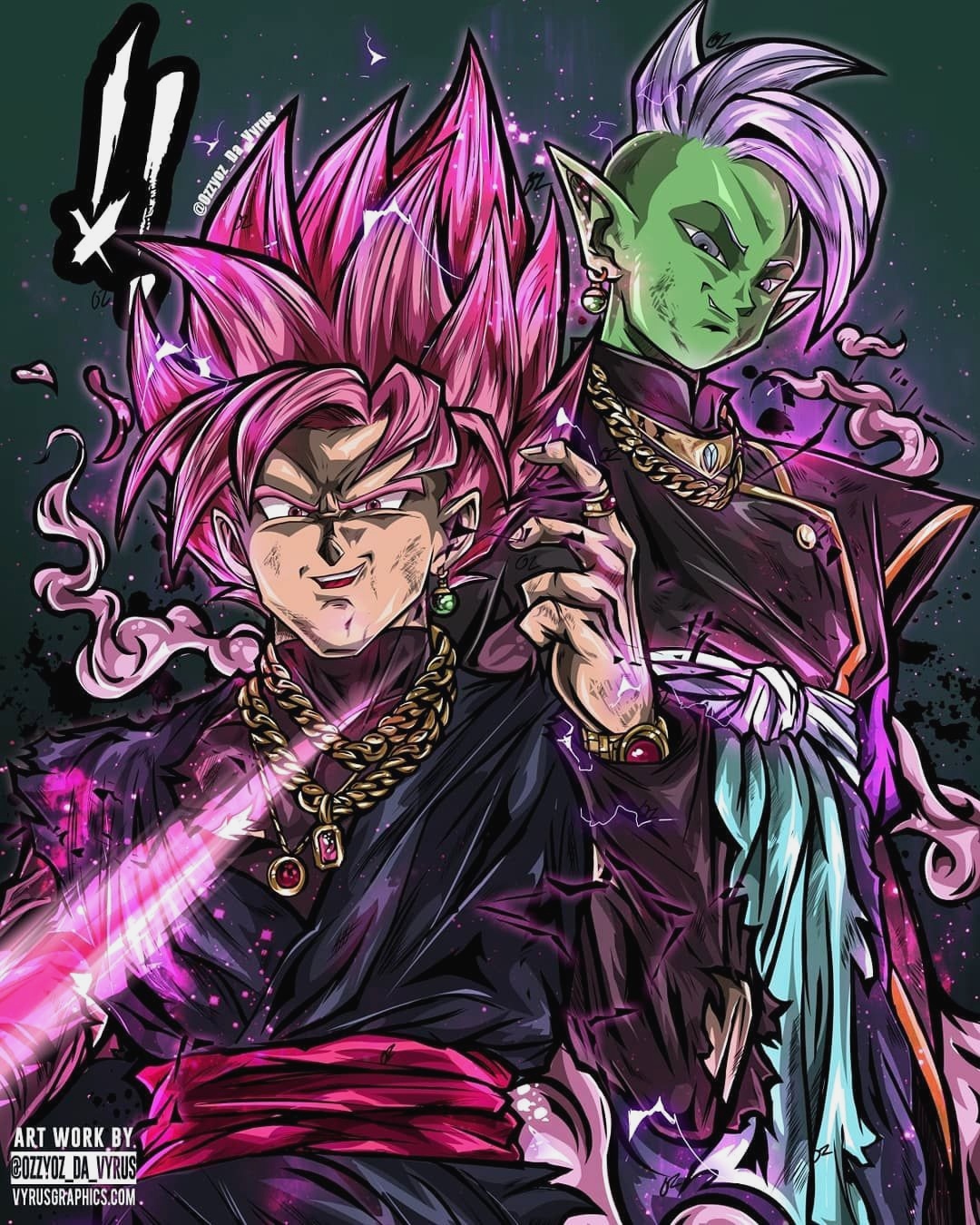 Goku Black Wallpaper Hd Iphone , HD Wallpaper & Backgrounds