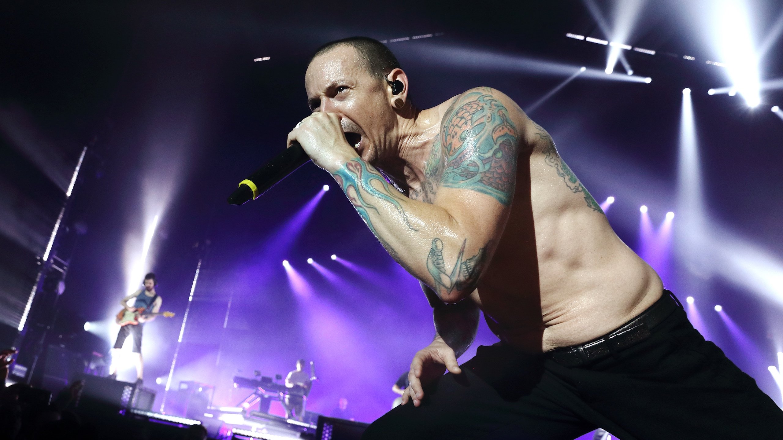 Corey Taylor And Chester Bennington , HD Wallpaper & Backgrounds