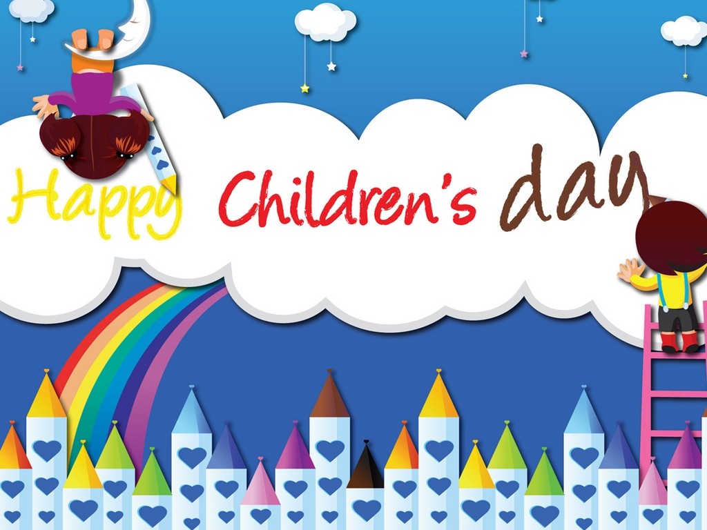 Happy Children Day , HD Wallpaper & Backgrounds