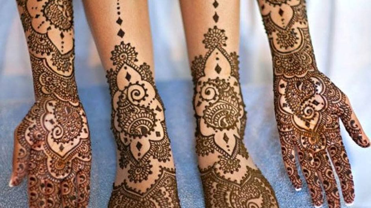 Bridal Foot Mehndi Designs , HD Wallpaper & Backgrounds