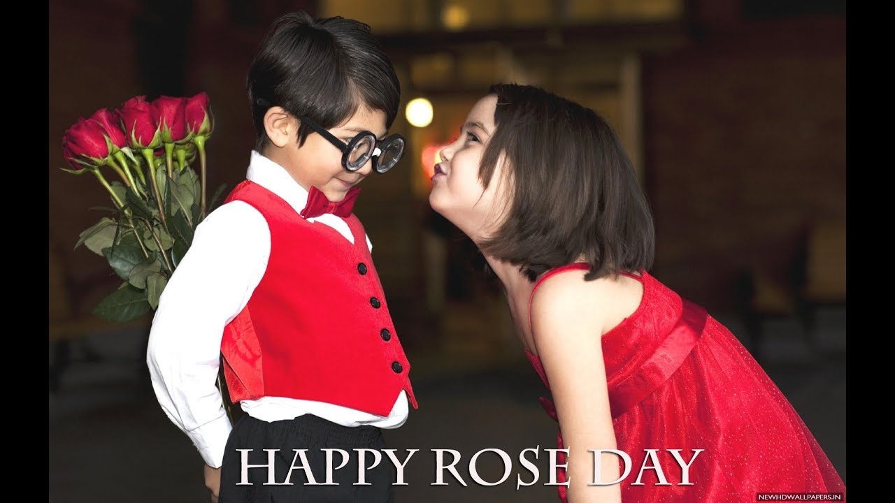 Cute Happy Rose Day , HD Wallpaper & Backgrounds