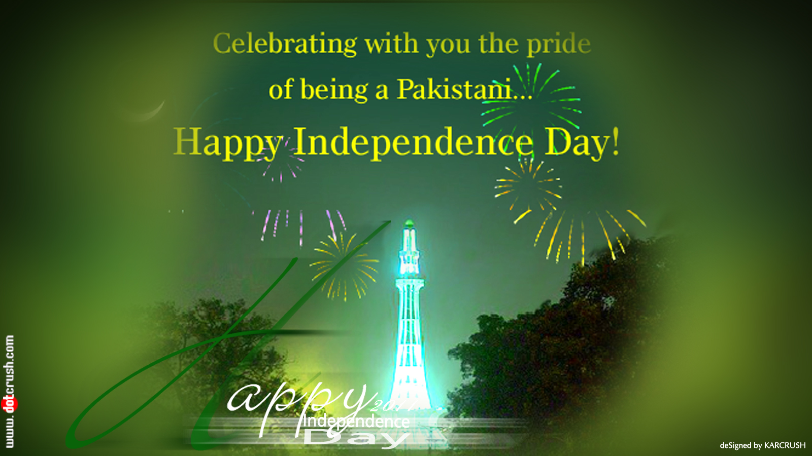 Happy Independence Day Of Pakistan , HD Wallpaper & Backgrounds