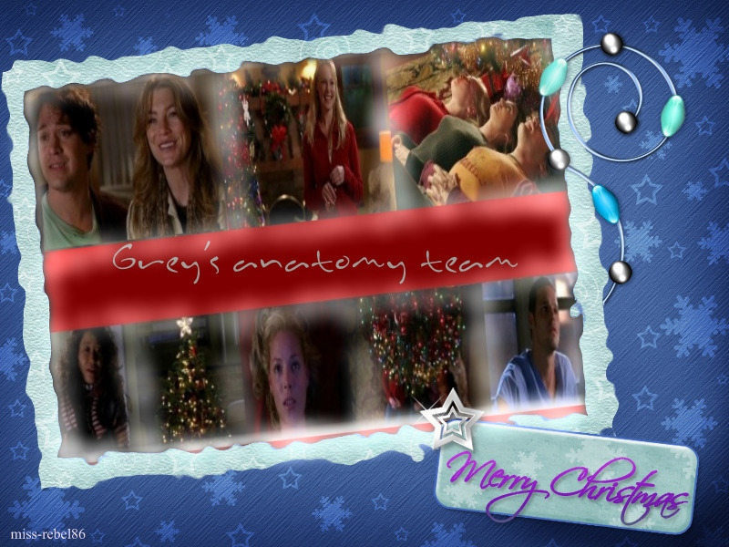Grey's Anatomy Christmas Background , HD Wallpaper & Backgrounds