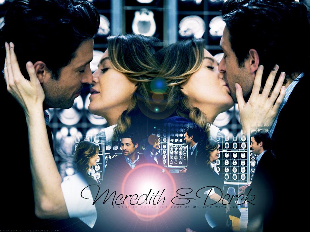 Grey's Anatomy Meredith And Derek , HD Wallpaper & Backgrounds