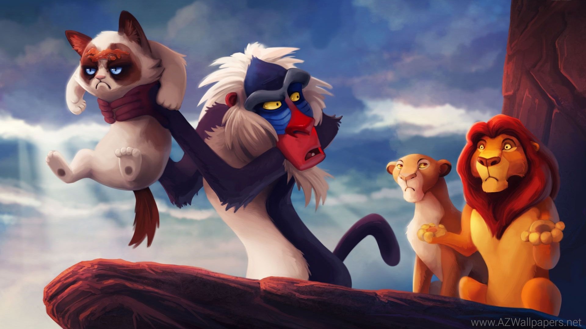 Warrior Cats And Lion King , HD Wallpaper & Backgrounds