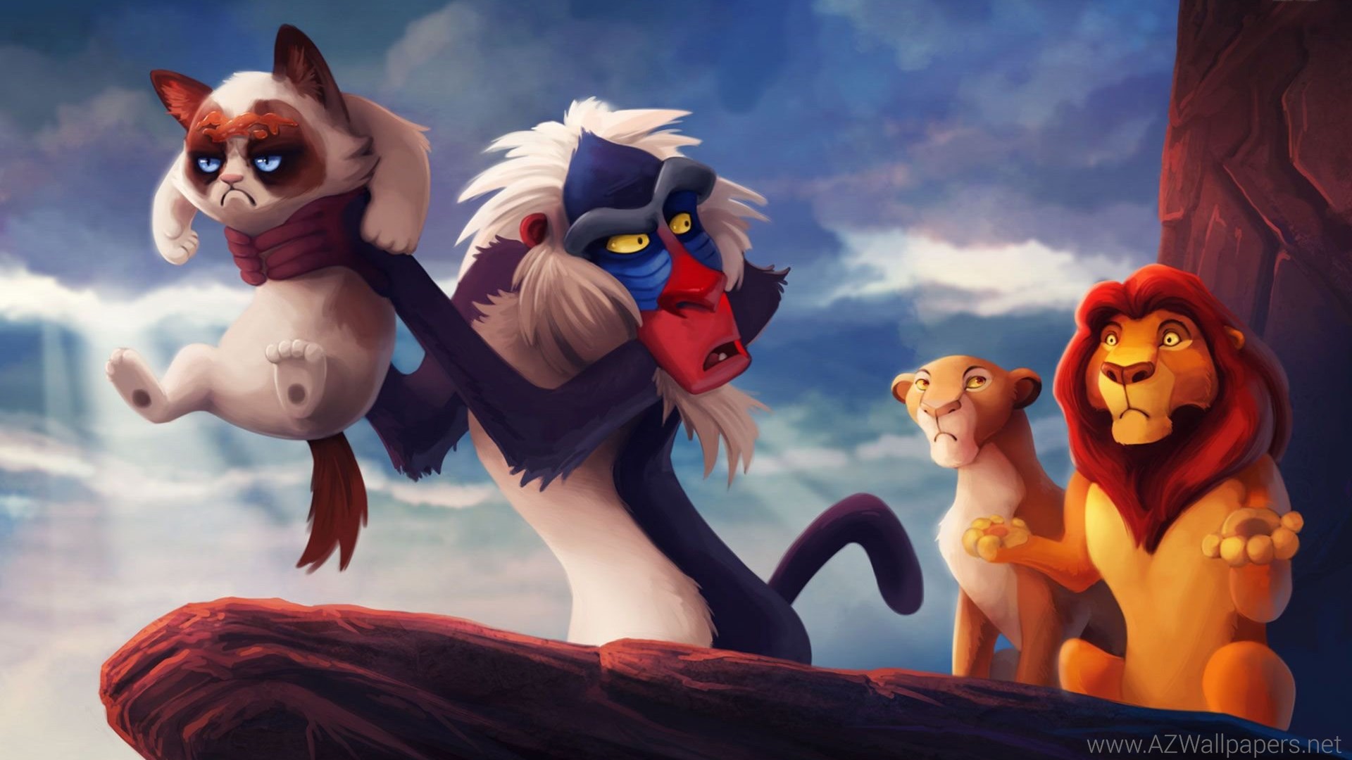 Warrior Cats And Lion King 2323748 Hd Wallpaper Backgrounds