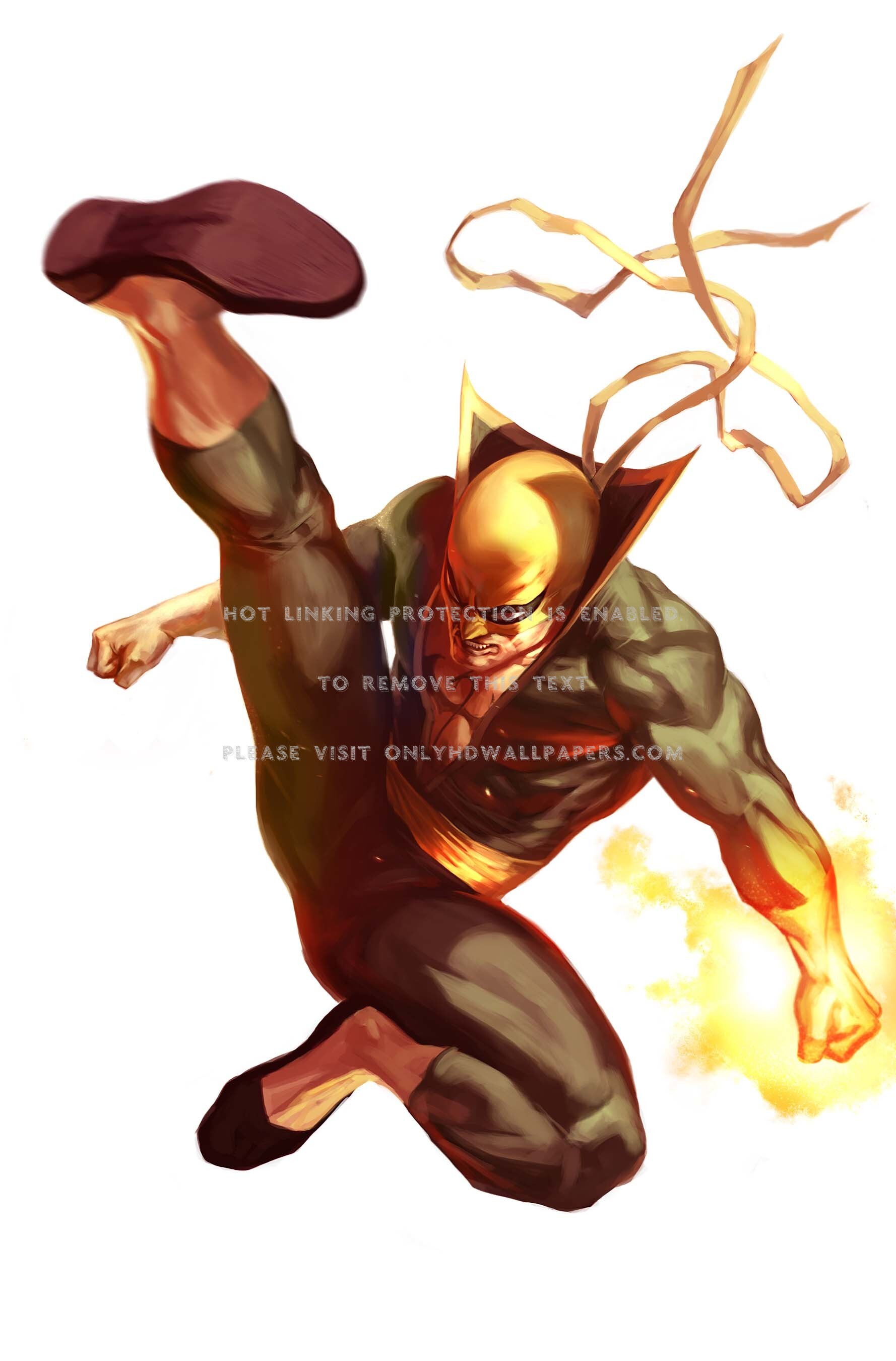 Iron Fist Comic Art , HD Wallpaper & Backgrounds