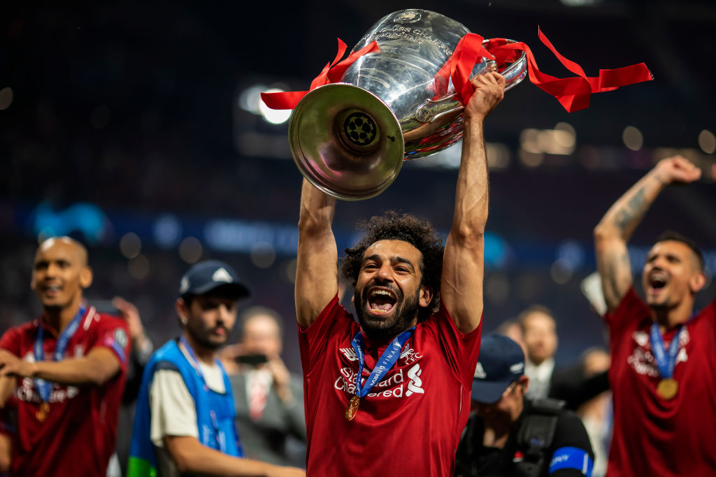 Mohamed Salah Champions League Trophy , HD Wallpaper & Backgrounds
