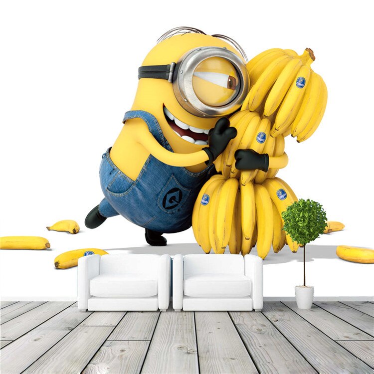 Minion With Banana Png , HD Wallpaper & Backgrounds