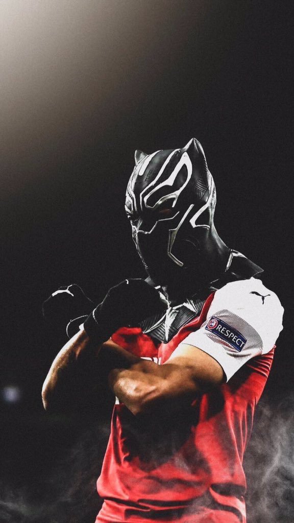 Wakanda Forever Aubameyang Black Panther Hd Wallpaper Backgrounds Download