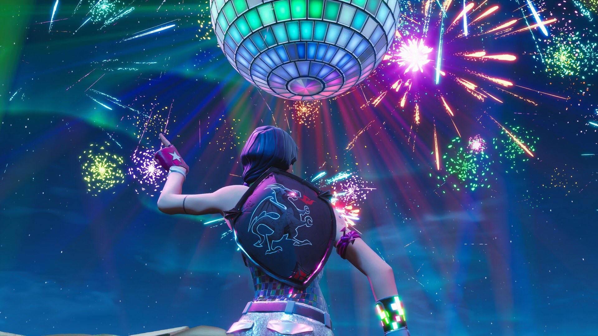 New Years Fortnite , HD Wallpaper & Backgrounds