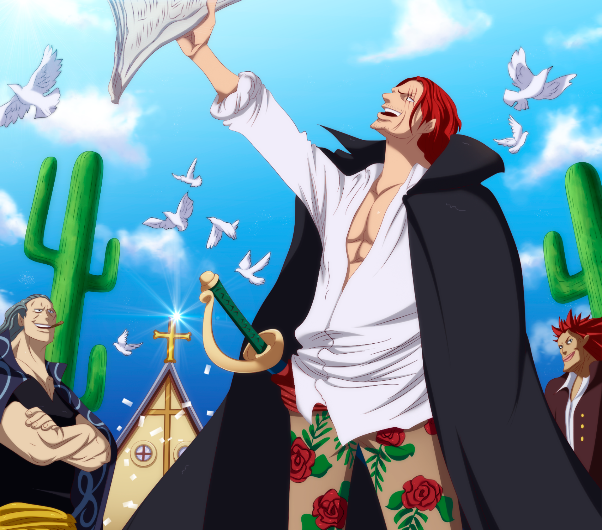 Shanks Wedding One Piece , HD Wallpaper & Backgrounds