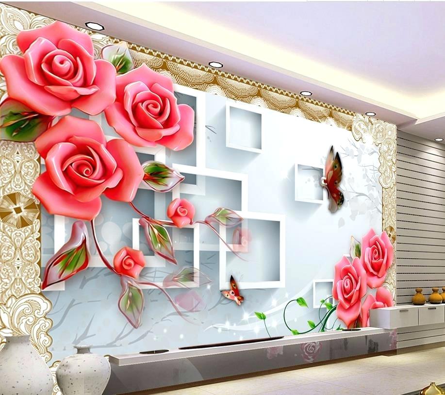 Roses Wallpaper 3d , HD Wallpaper & Backgrounds